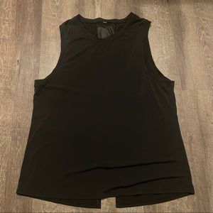 Fabletics Open Back Mesh Tank - XL